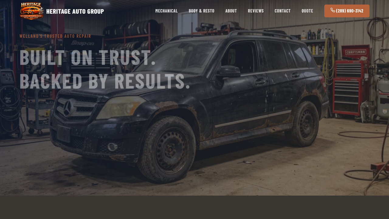 Heritage Auto Group website